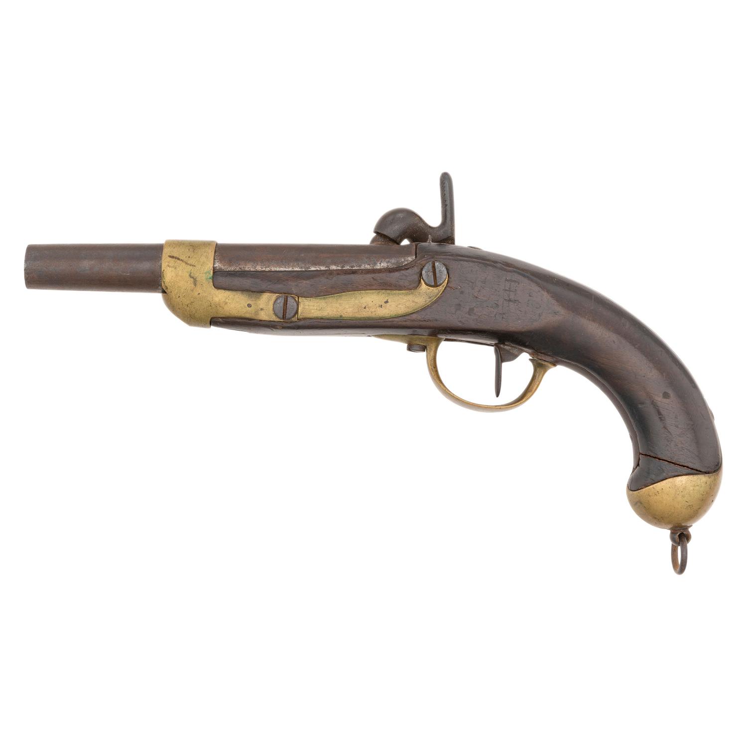 French Model 1822T Percussion Conversion Pistol