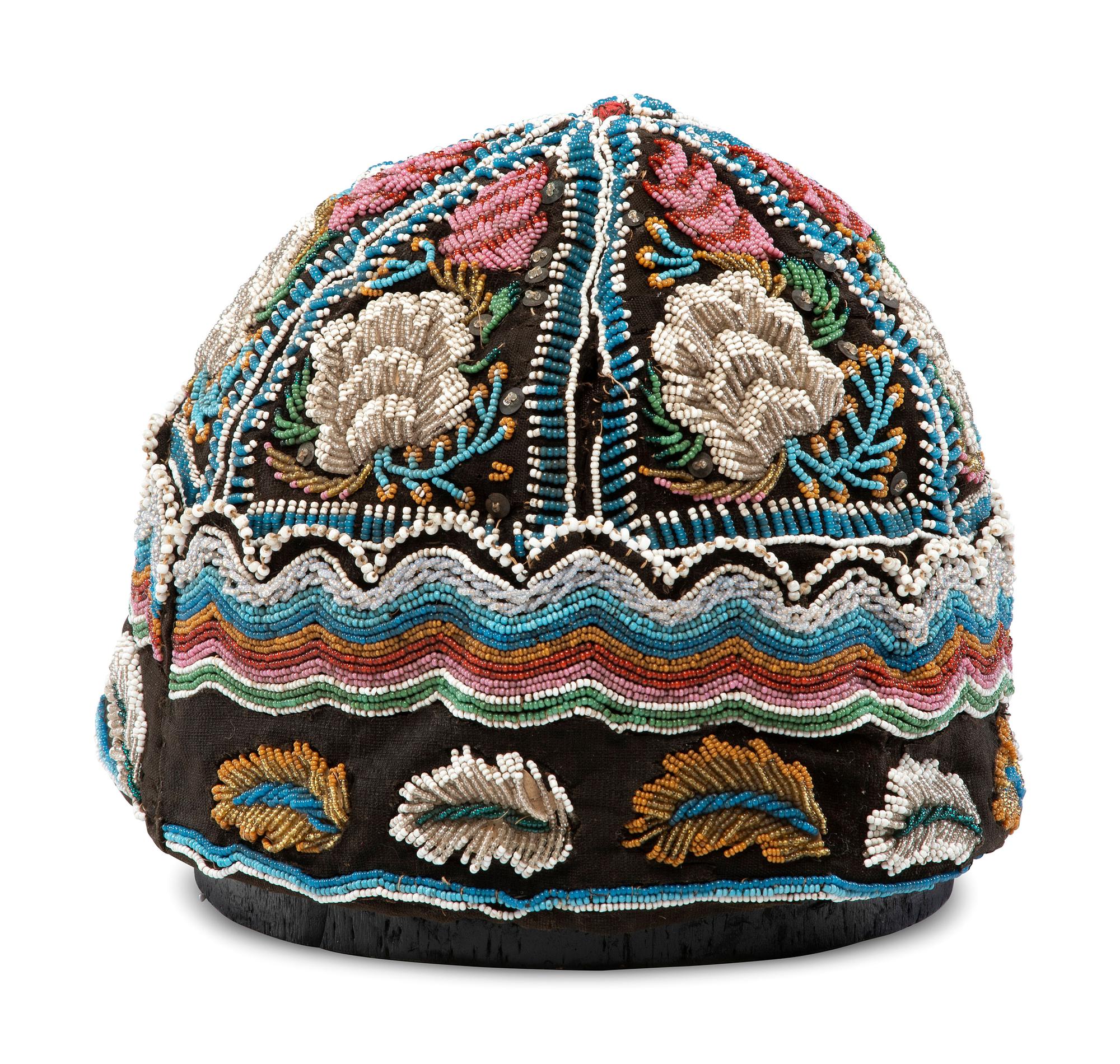 Haudenosaunee Beaded Cap