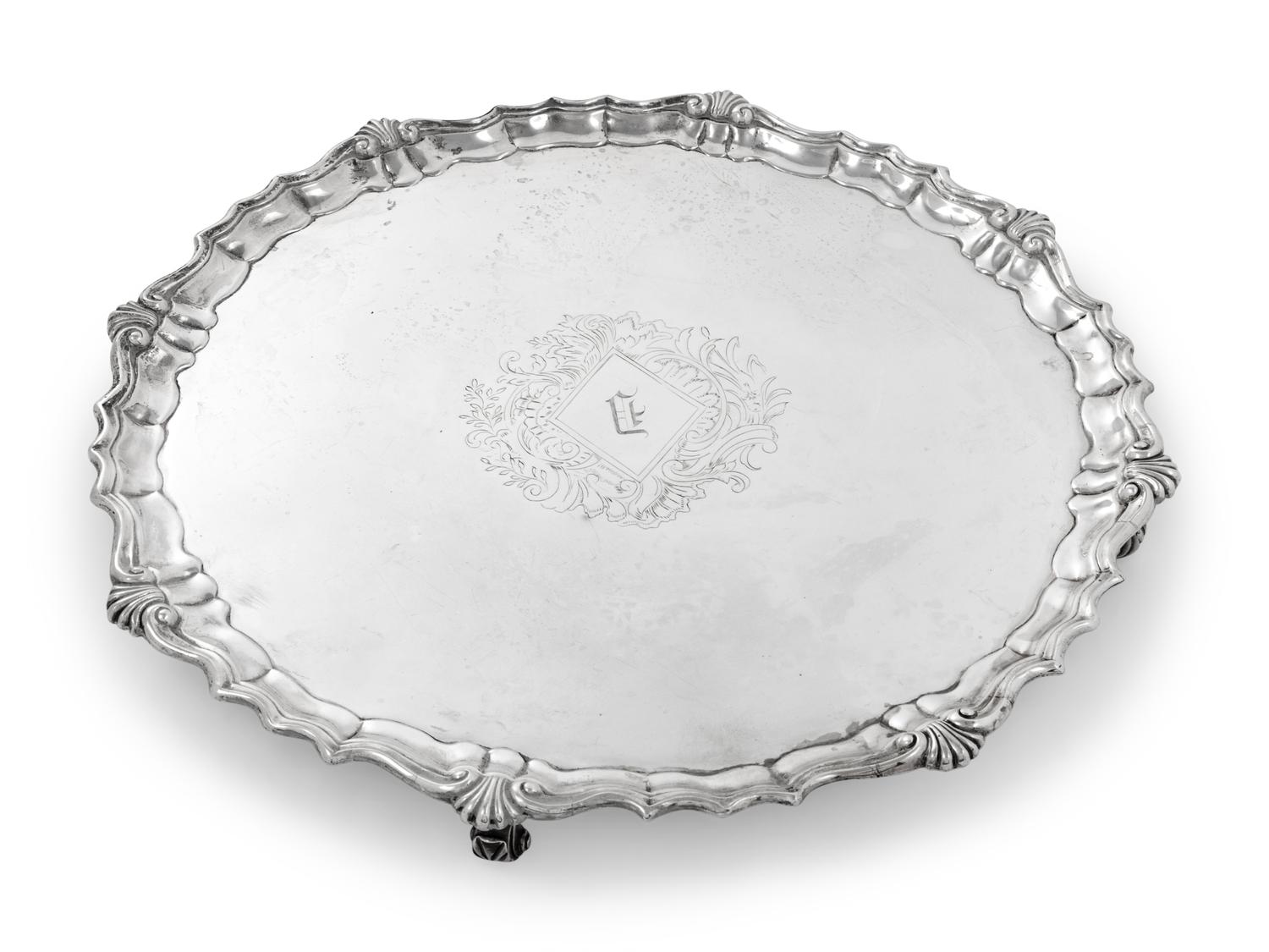 A George II Silver Salver