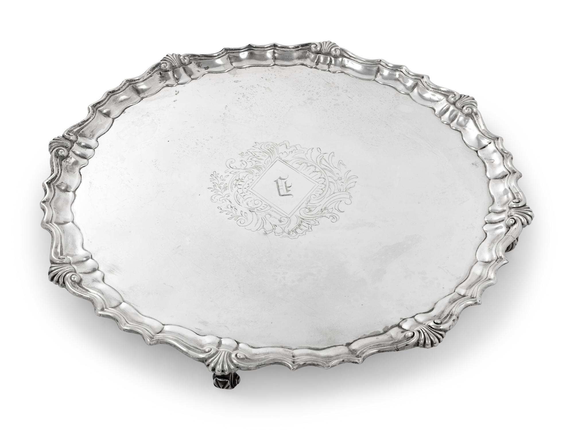 A George II Silver Salver