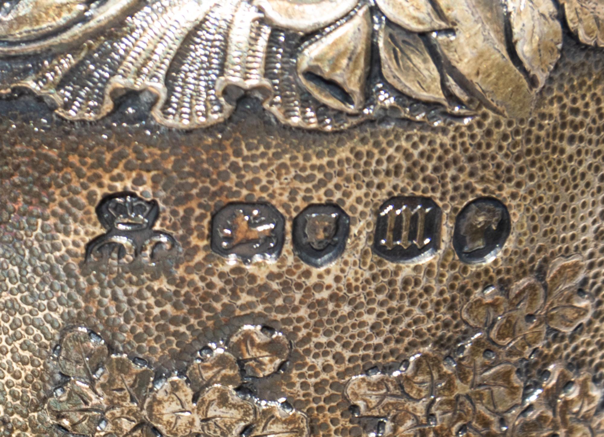 A George IV Six-Piece Britannia Silver-Gilt Tea and Coffee Service