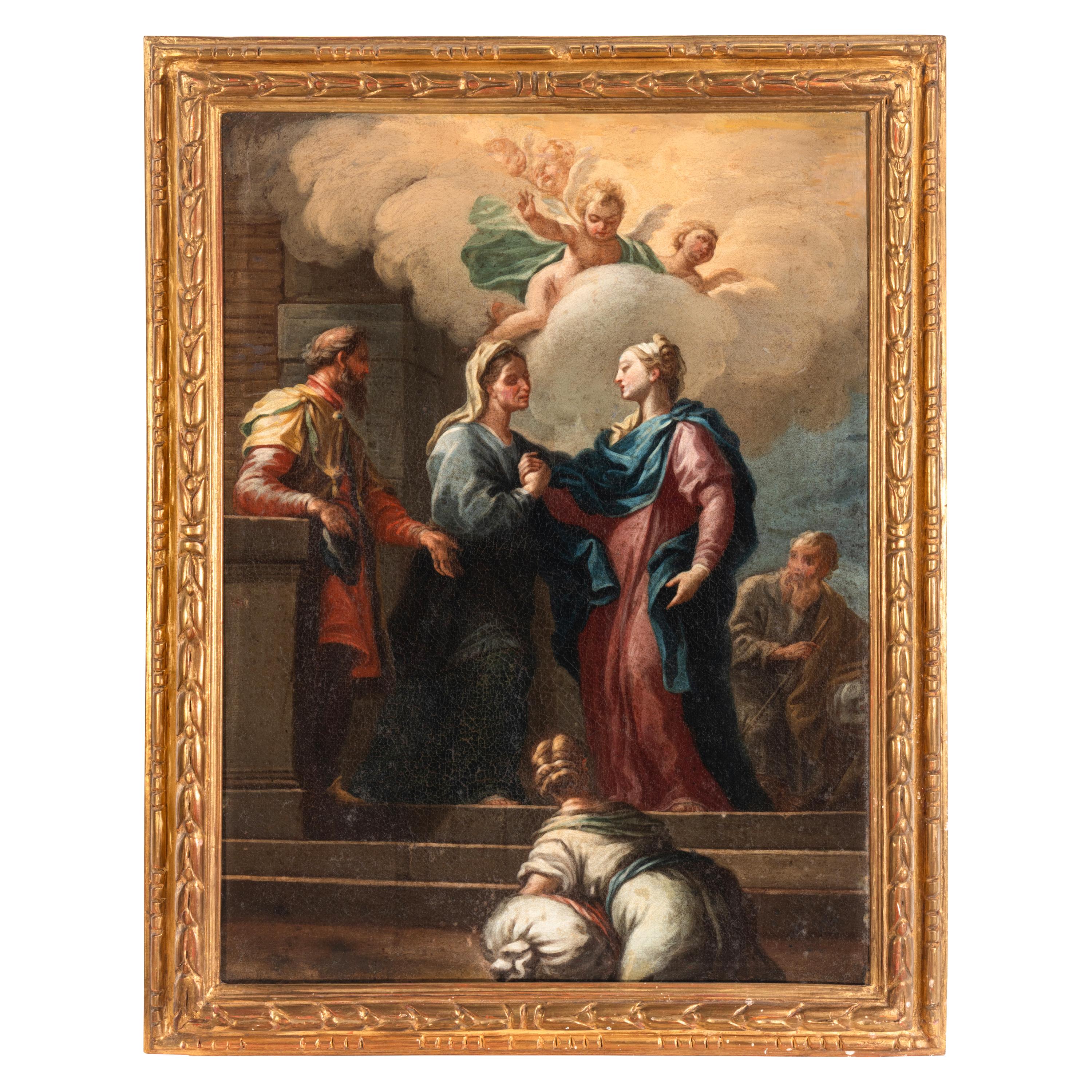 School of Carlo Maratta (Italian, 1625–1713) — The Visitation