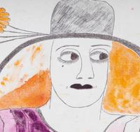 Untitled (Woman with Daisies in her Hat)