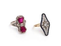 COLLECTION OF MULTIGEM RINGS
