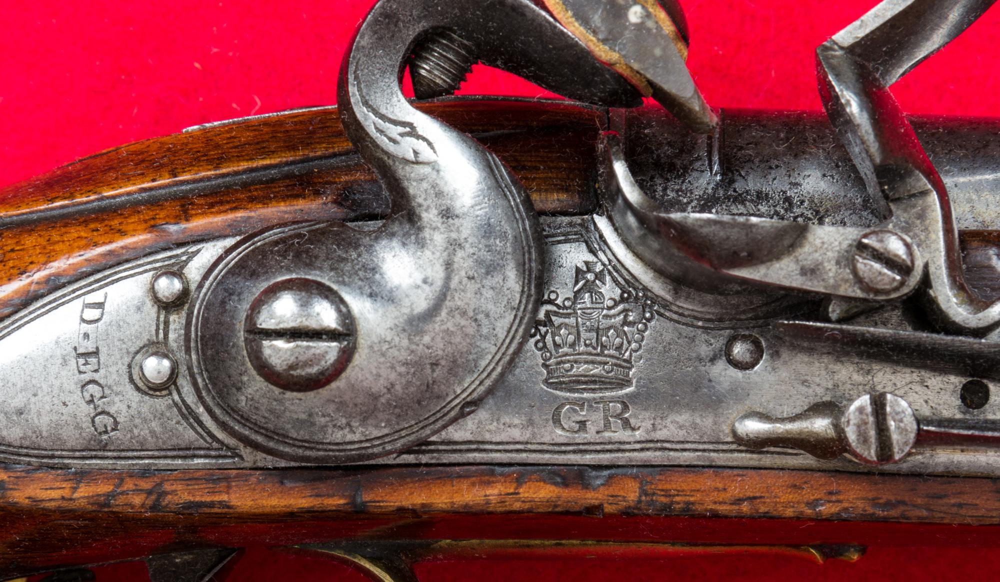 A Pair of British Light Dragoon Flintlock Pistols Length 15 inches. — CIRCA 1780, DURS EGG
