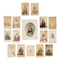 Portraits of Sioux Involved in the 1862 Dakota Uprising in Minnesota
