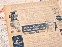 A Group of Vintage New York Baseball Publications (Including Willie Mays and Mickey Mantle Rookie Seasons),