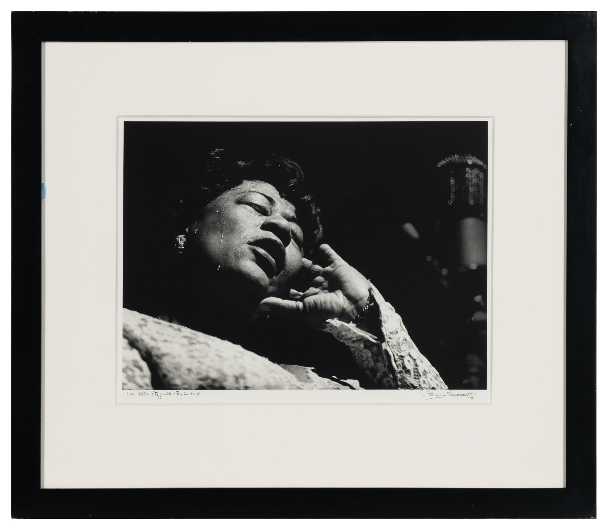 Herman Leonard (1923-2010) Ella Fitzgerald, Paris, 1960