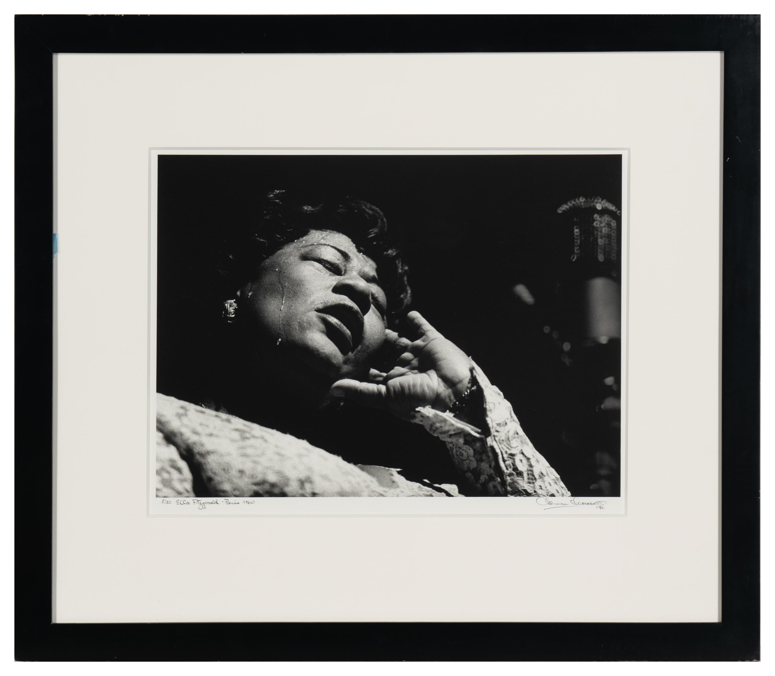 Herman Leonard (1923-2010) Ella Fitzgerald, Paris, 1960