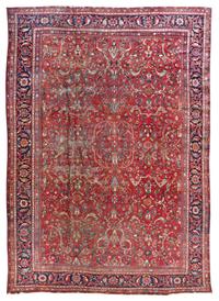 A Ziegler Mahal Wool Rug