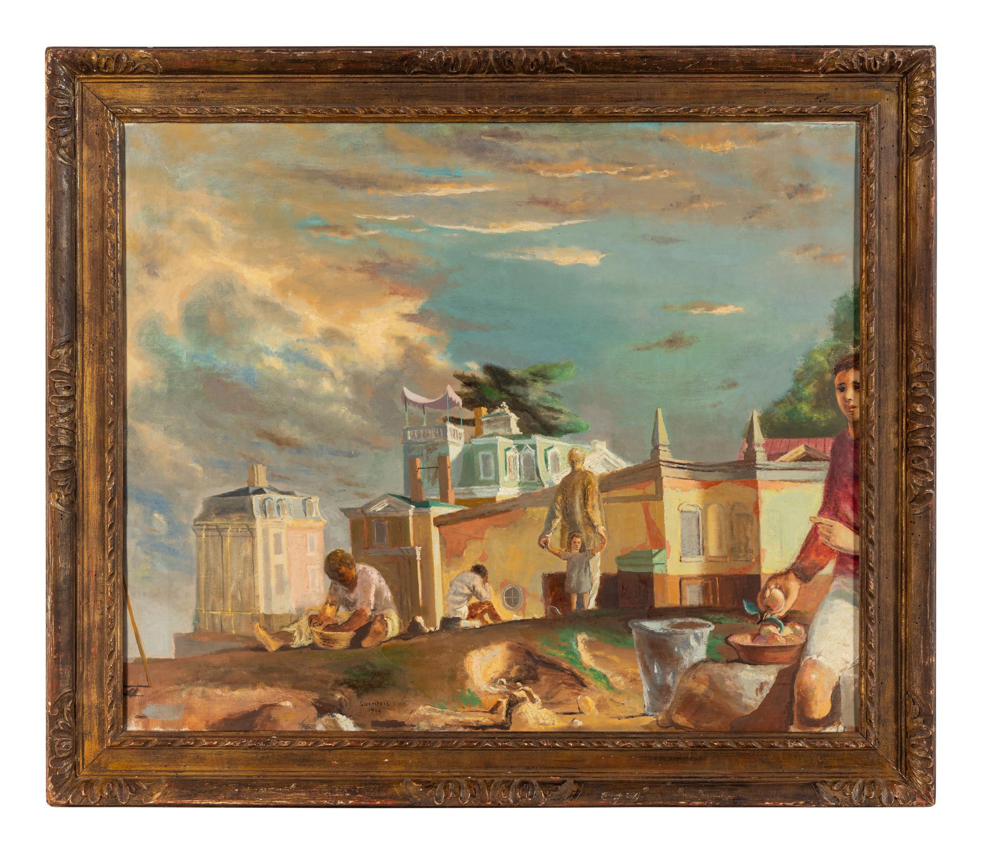 Outside the Manor Walls , 1944