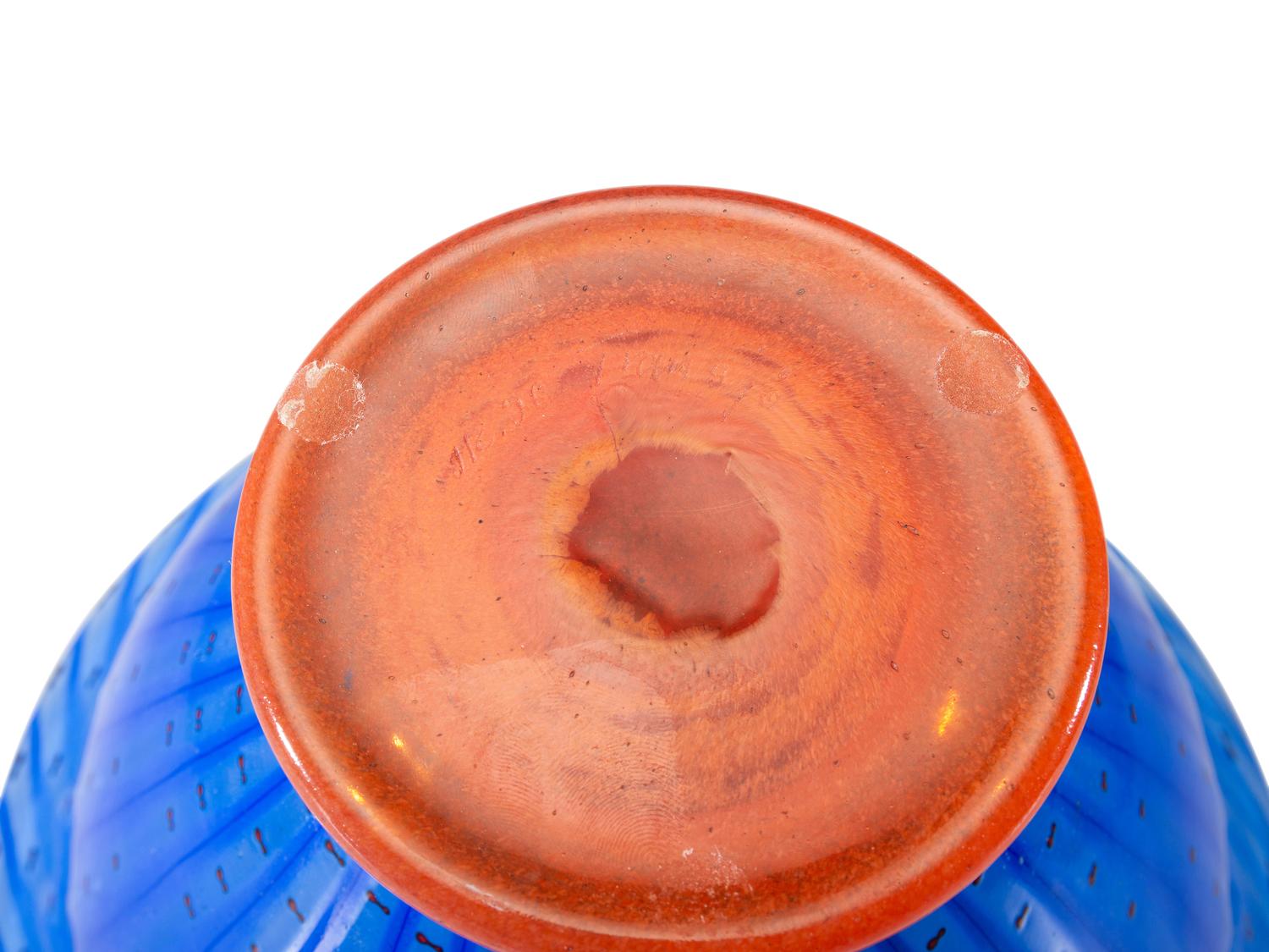 Two Art Glass Bowls