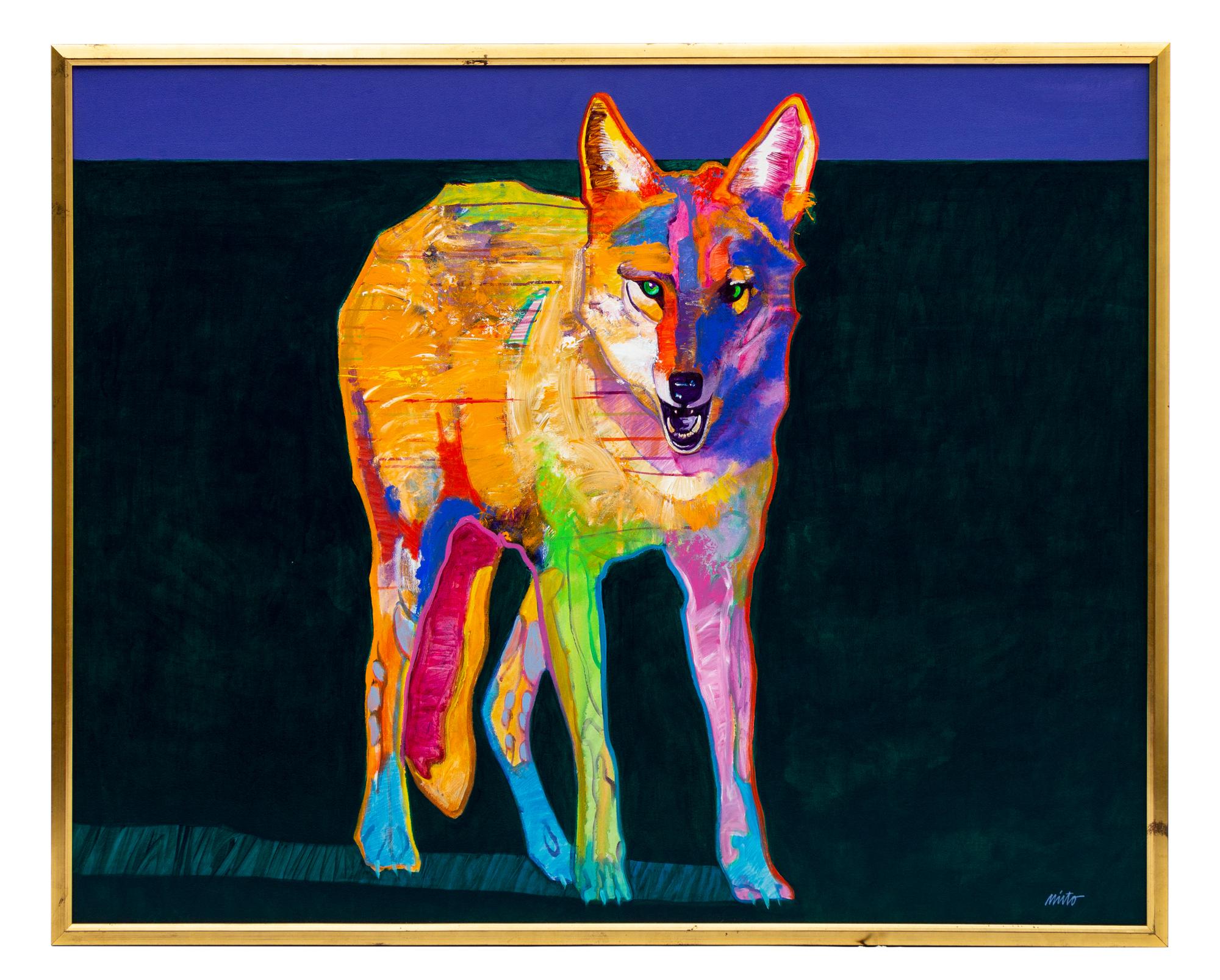 Poised Coyote