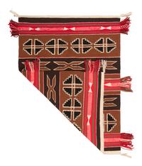 Navajo Regional Weaving, with Integrated Sashes