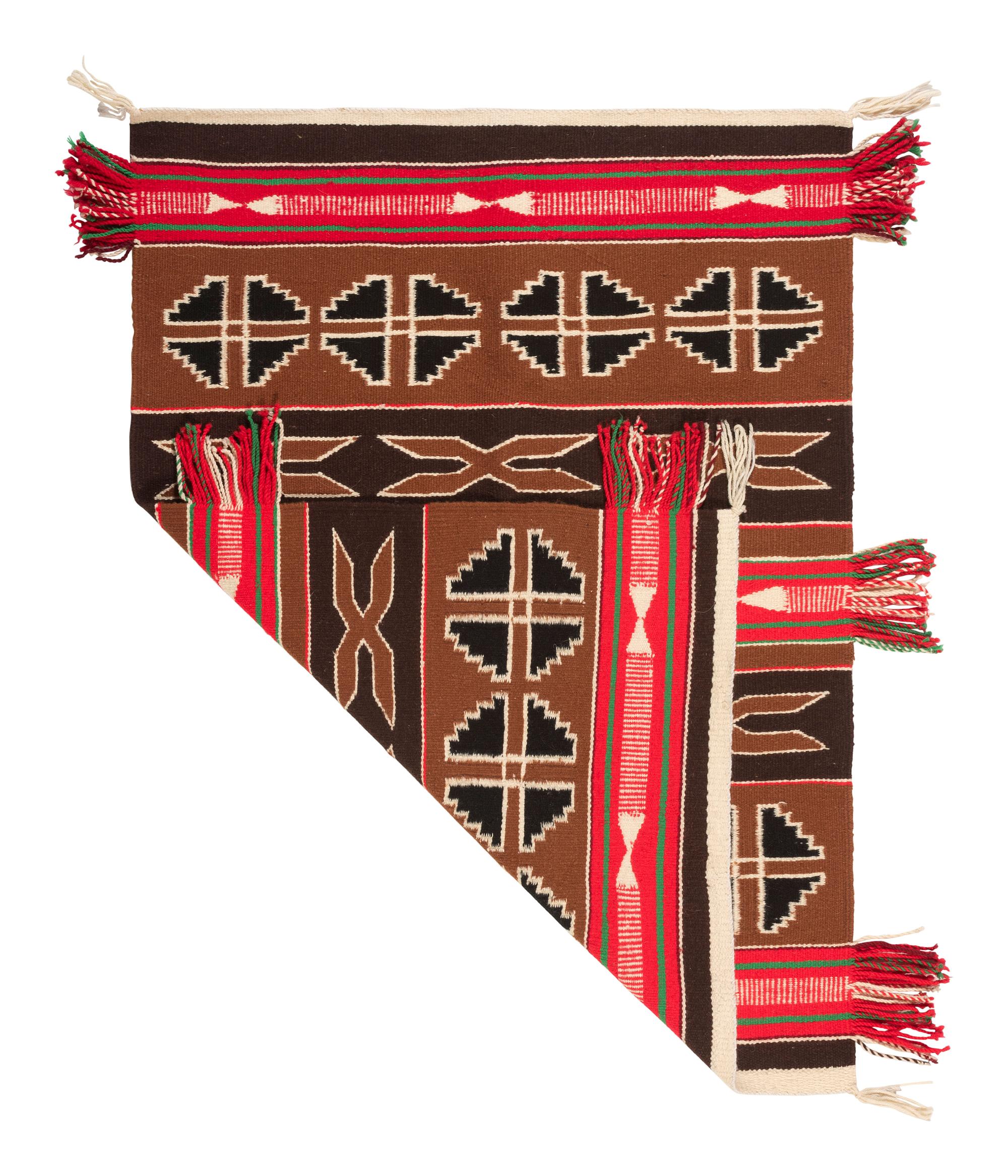 Navajo Regional Weaving, with Integrated Sashes