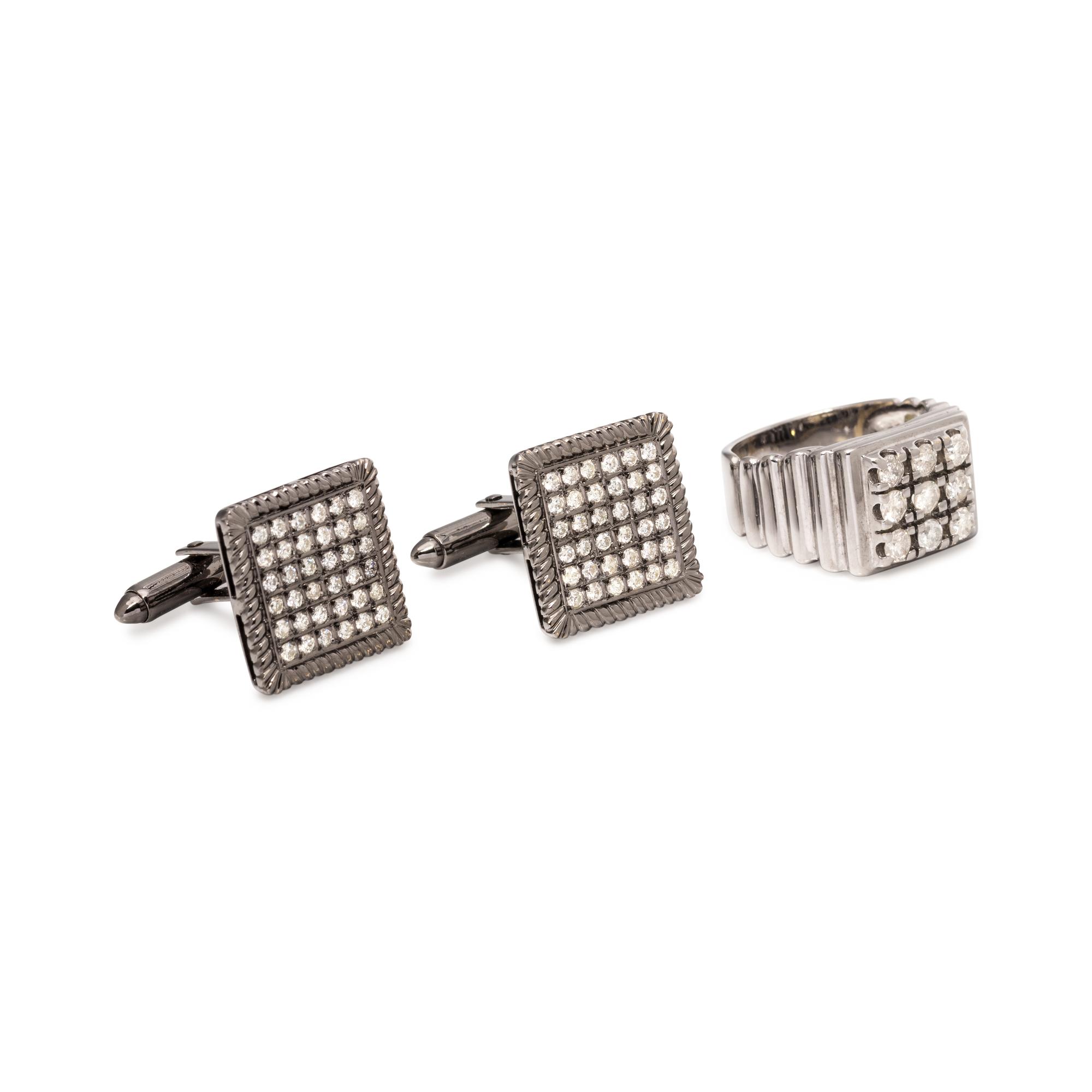 COLLECTION OF DIAMOND JEWELRY