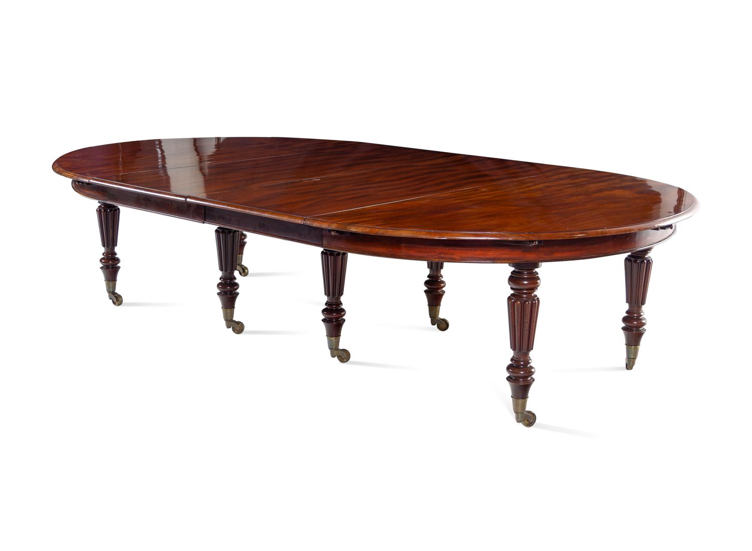 A William IV Mahogany Extension Dining Table
