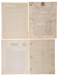 [NATIVE AMERICAN]. Archive of documents related to lawyer Daniel B. Henderson and his legal representation of various bands of Chippewa Indians.