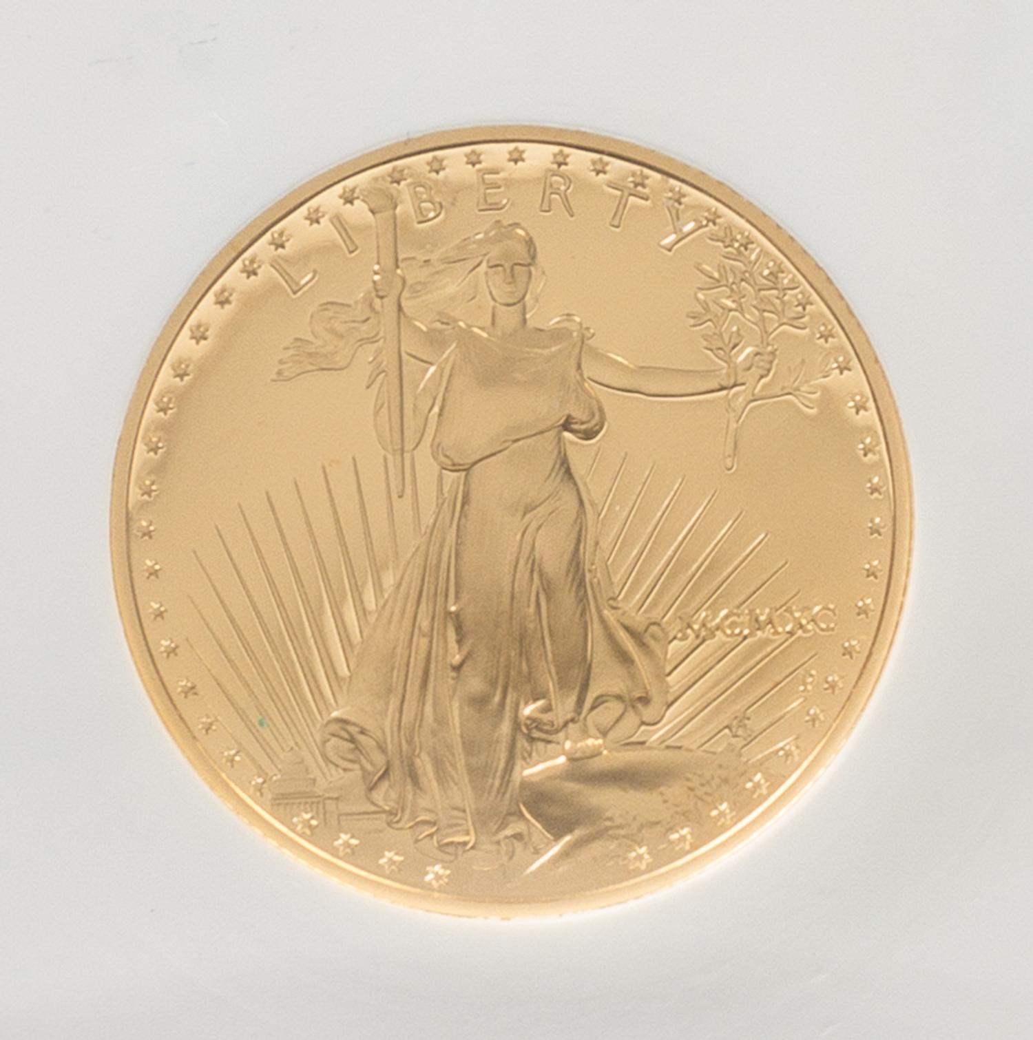 A United States 1990-P Eagle $25 Gold Proof