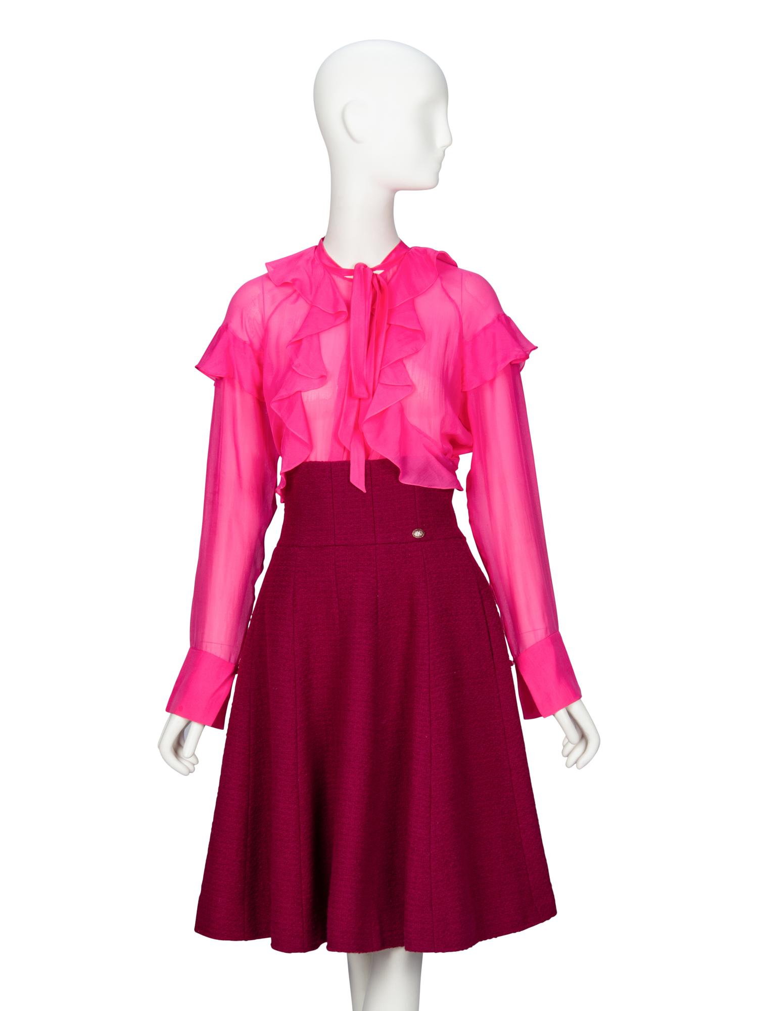 GIVENCHY & CHANEL, BLOUSE & SKIRT