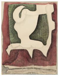 William Baziotes, (American, 1912-1963), Mirror Image, 1946