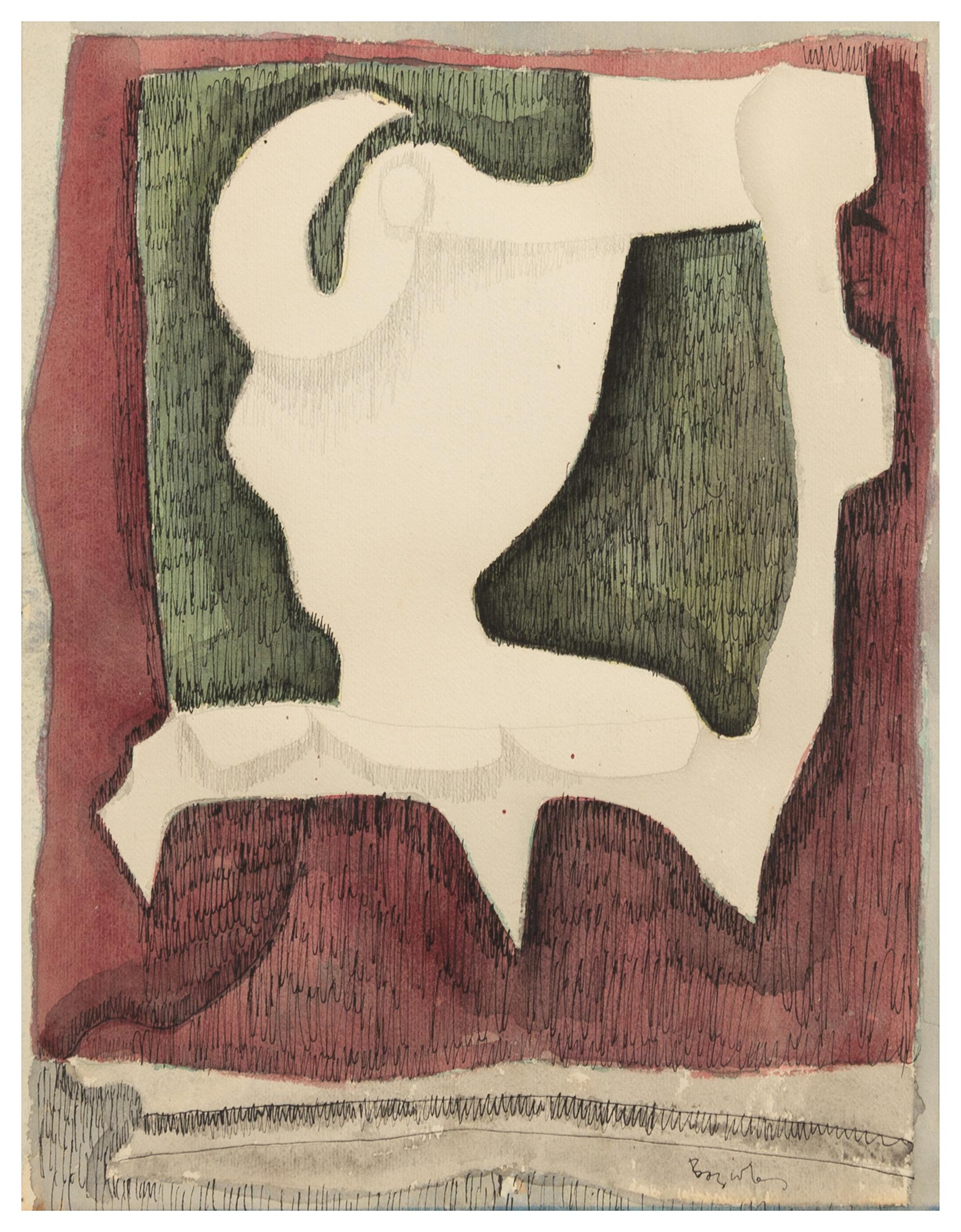 William Baziotes, (American, 1912-1963), Mirror Image, 1946
