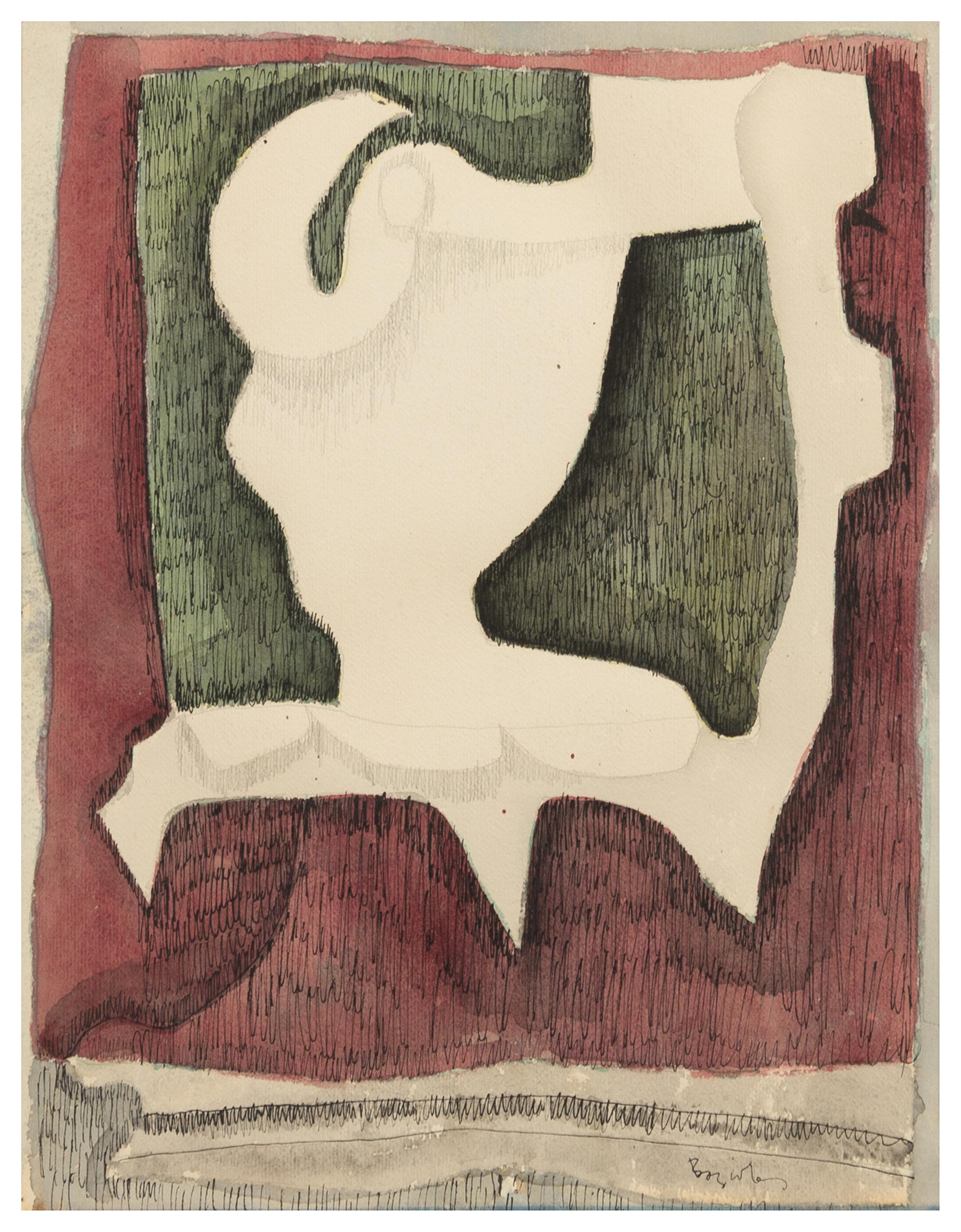 William Baziotes, (American, 1912-1963), Mirror Image, 1946