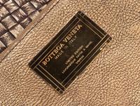 Bottega Veneta Limited Edition Metallic Intrecciato Leather Cabat Tote, c.2008