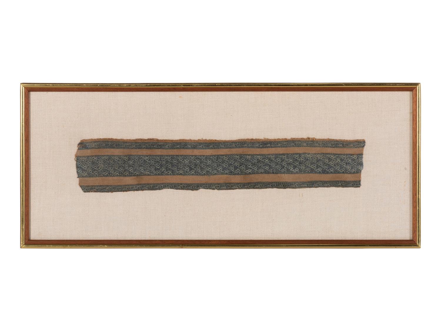 Four Peruvian Woven Cotton and Wool Textile Fragments