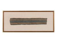 Four Peruvian Woven Cotton and Wool Textile Fragments