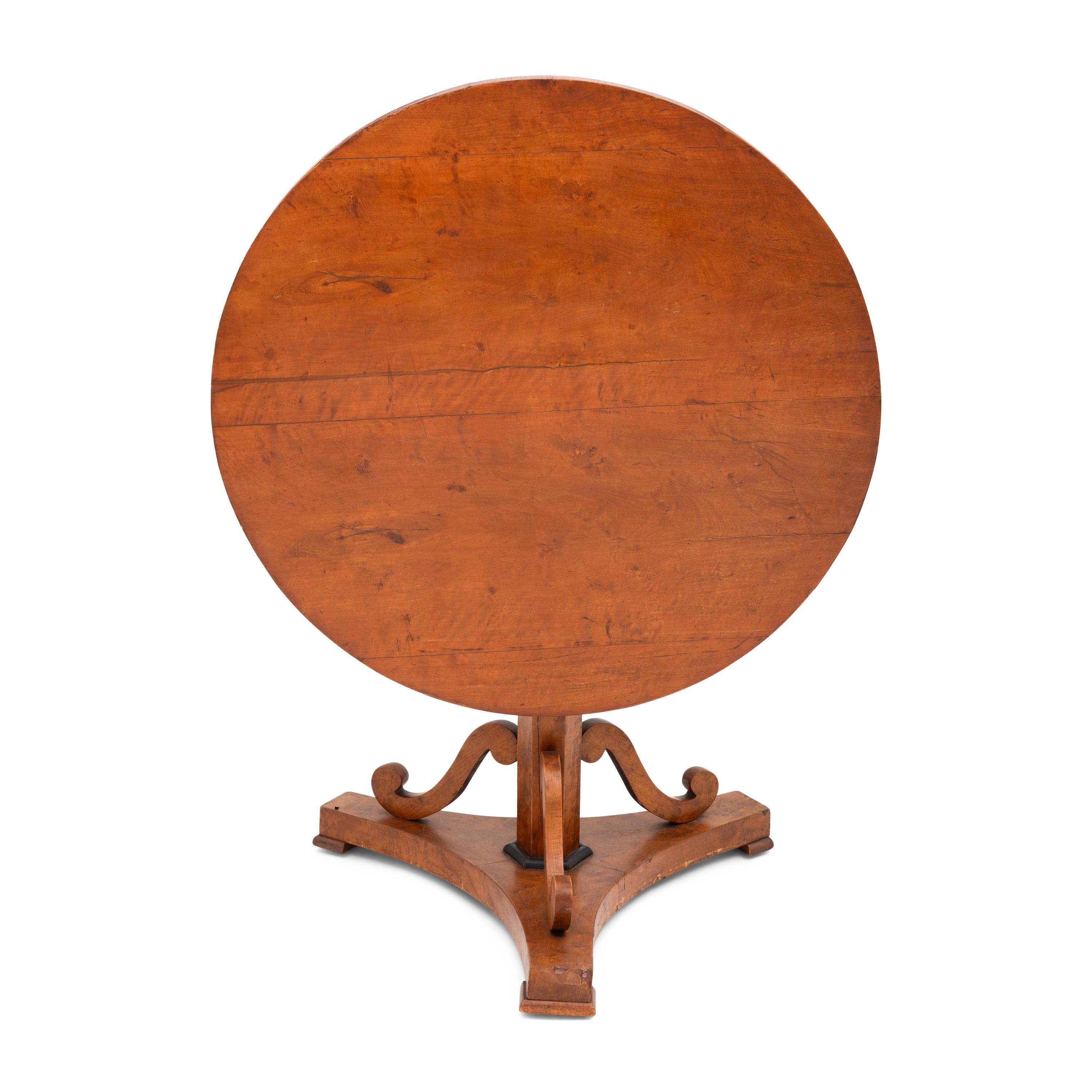 A Biedermeier Tilt-Top Table
