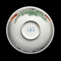 Three Chinese Qianjiang Decorated Porcelain Wares