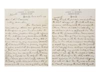 MOSBY, JOHN S. (1833-1916). ALS to J. A. J. Cresswell. Warrenton, VA, 22 June 1873. Mosby explains his political predicament within Virginia's discordant postwar Republican Party.
