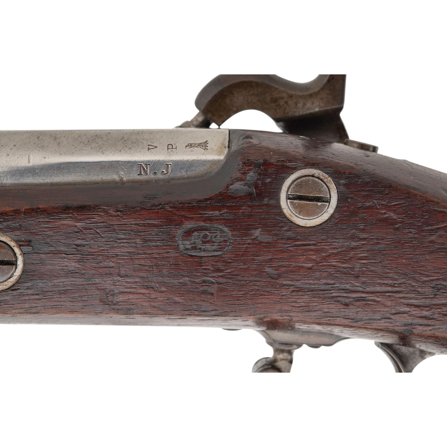 New Jersey Surcharged Philadelphia Contract US Model 1861 Rifle Musket