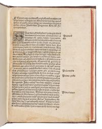 SCOTUS, Michael (1175-ca 1232), attributed to. Expositio super auctorem sphaerae . Bologna: Johannes de Ruberia, 16 September 1495.