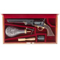 Cased Replica Colt 1851 Navy Percussion Revolver by Pietta with Accessories & Spare Cylinder