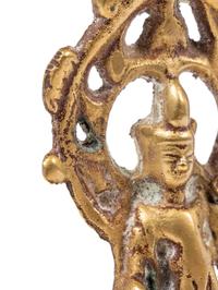 A Chinese Gilt Bronze Figure of a Standing Bodhisattva