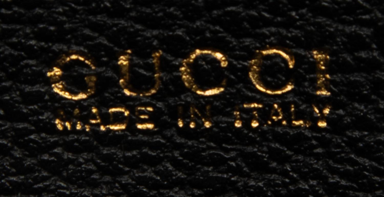 Gucci, Black Suede & Bamboo Mini Bag