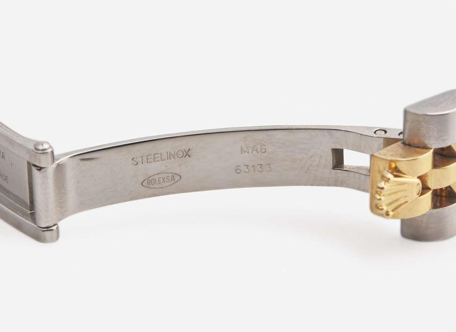 A Ladies Two-Tone Oyster Perpetual Datejust with Diamond Markers