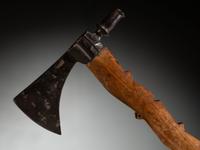 Minnesota Chippewa Pipe Tomahawk, with Scalloped Haft