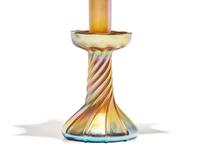 A Gold Favrile Table Lamp
