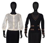Three Chanel Sweaters