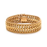 YELLOW GOLD BRACELET