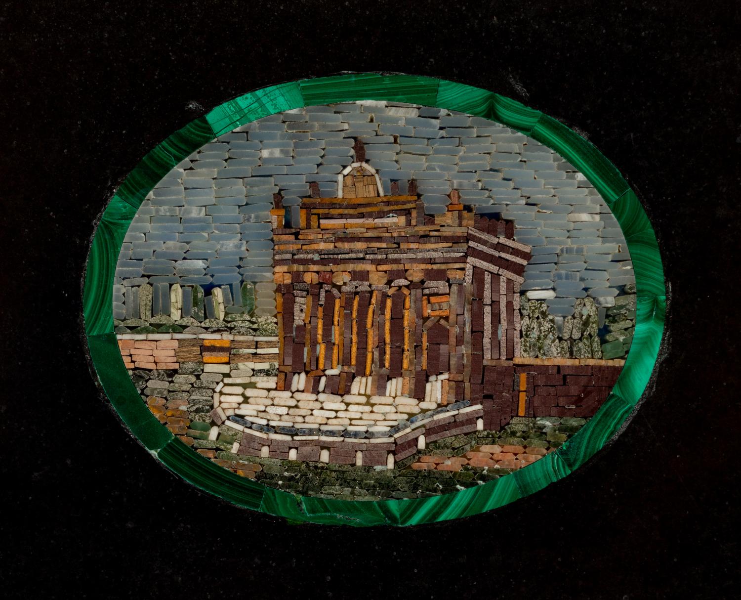A Large Italian Micro-Mosaic Plaque