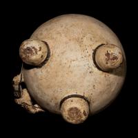 A Nicoya Polychrome Effigy Vessel