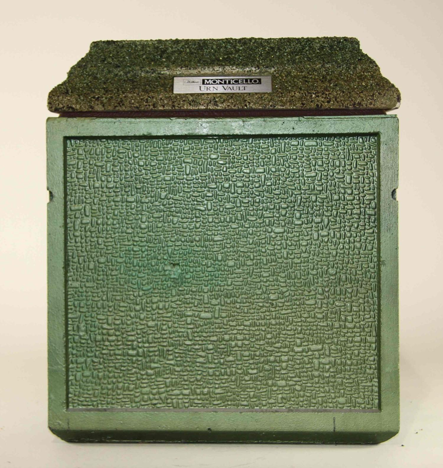 A Haeger Pottery Time Capsule Width of each 14 1/2 inches.