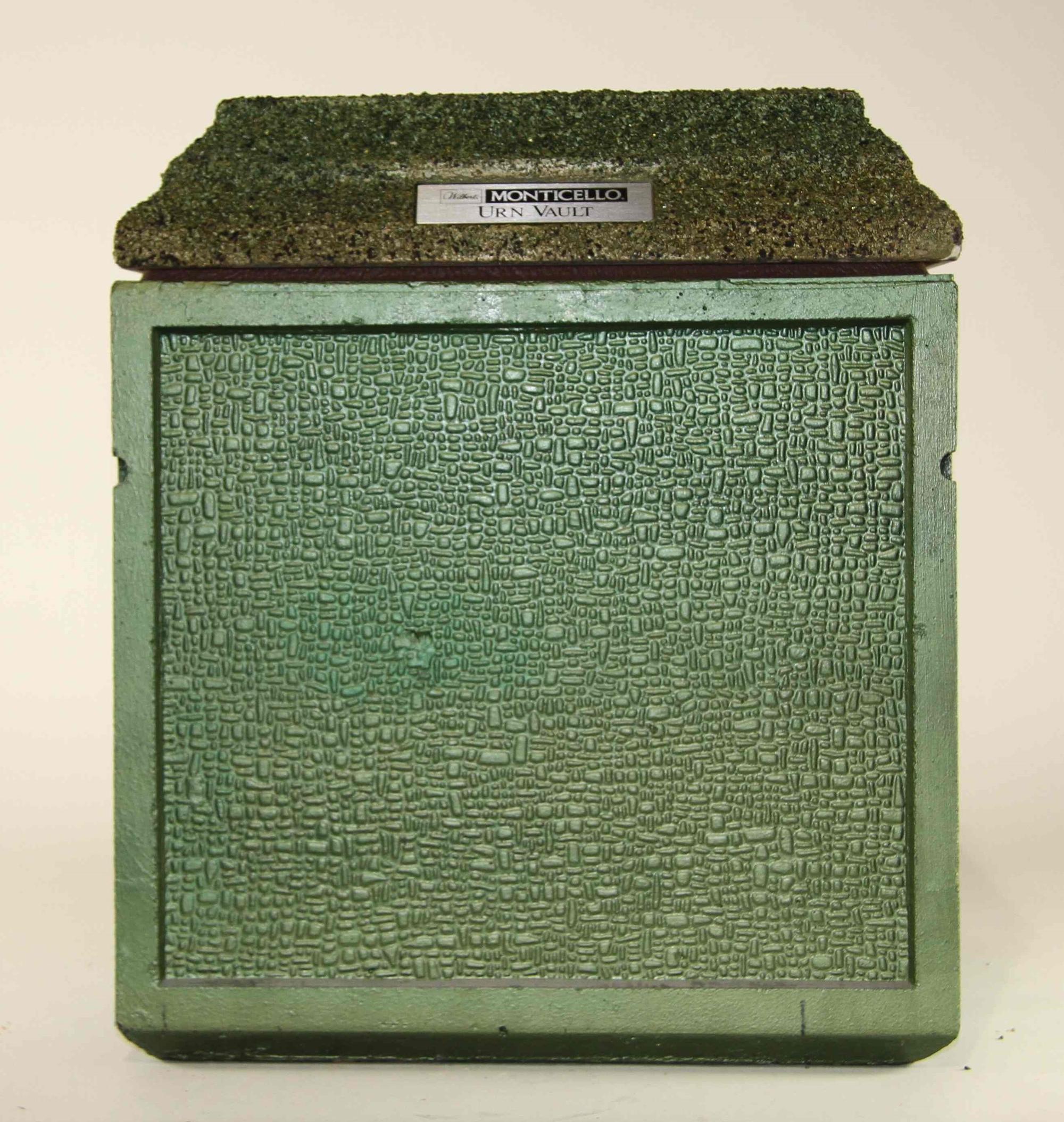 A Haeger Pottery Time Capsule Width of each 14 1/2 inches.