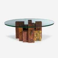 Paul Evans (American, 1931-1987) "Skyline" Coffee Table, Paul Evans Studio, New Hope, Pennsylvania, 1972