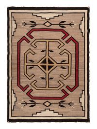 Navajo Crystal Pattern Weaving / Rug