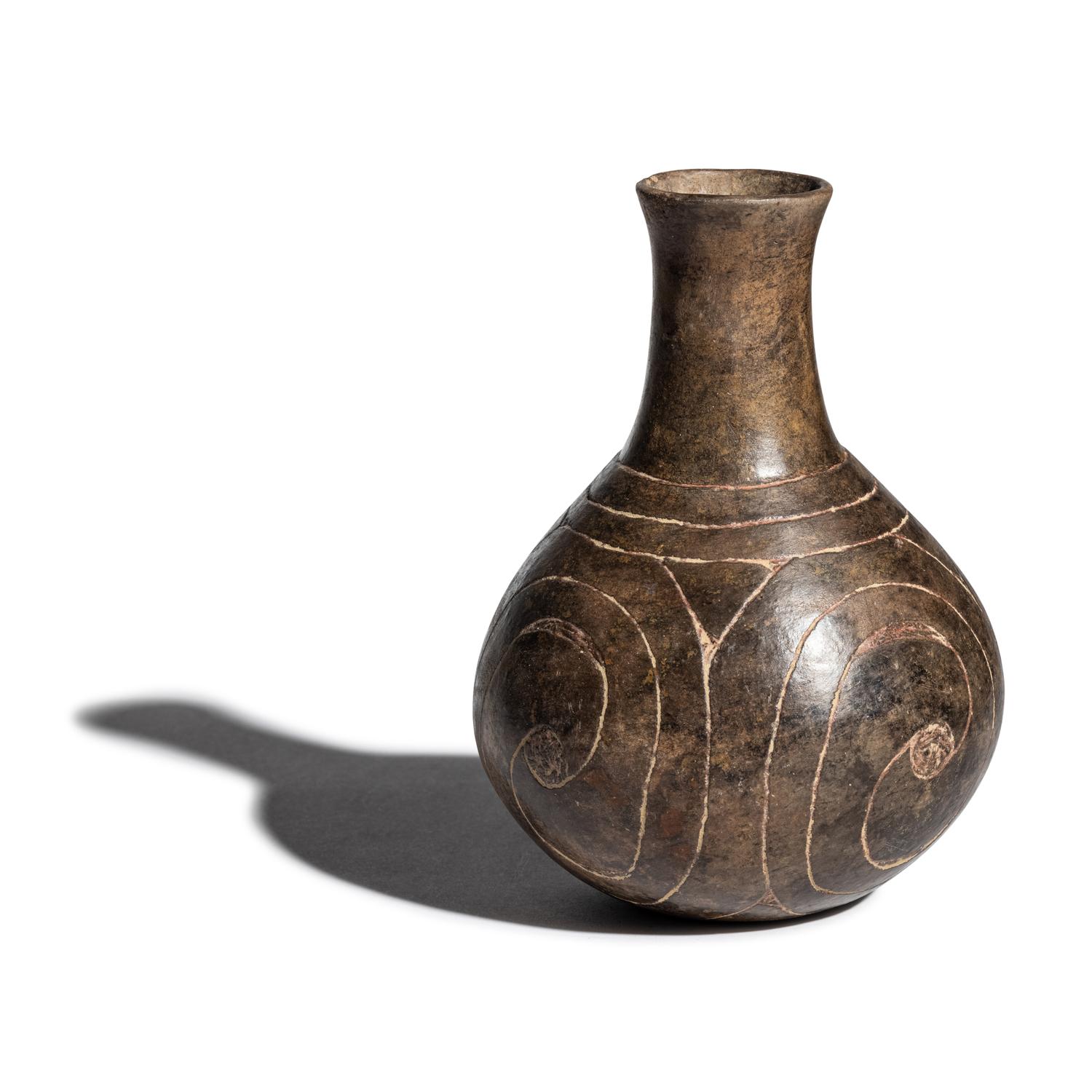 A Chavin Vase with Incised Decoration